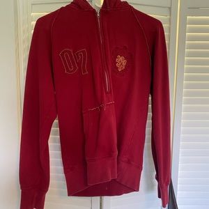 Harry Potter quarter zip hoodie sweatshirt
